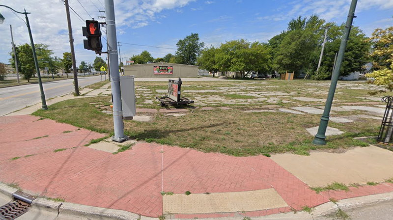 Valley Motel - 2025 Street View - Empty Lot (newer photo)